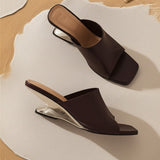 Verona | Women's Mule with Sculpted Heel and Open-Toe