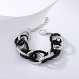Marbella | Women Bracelet with Acrylic and Gold Chain