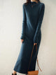Aurora | Women's Wool Maxi Sweater Dress with Slim Fit Silhouette