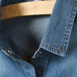 Morgan | Women Crop Top With Cotton Denim