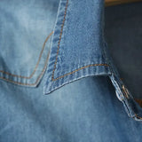 Morgan | Women Crop Top With Cotton Denim