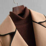 Kate | Women's Wool Cashmere Blend Coat with Belted Waist