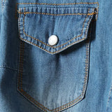 Morgan | Women Crop Top With Cotton Denim
