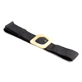 Soleil | Women Waist Belt with Braided Design and Wooden Buckle