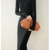Aurora | Women's Wool Maxi Sweater Dress with Slim Fit Silhouette