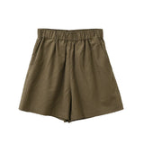 Malia | Women's Shorts with Elastic Waist and Pockets