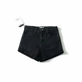 Amara | Women's Shorts with High-waist and Rolled-hem