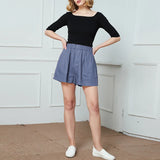 Malia | Women's Shorts with Elastic Waist and Pockets