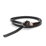 Húsafell | Women Belt with Split Leather and Knot Closure