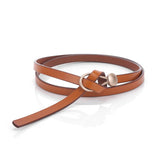 Húsafell | Women Belt with Split Leather and Knot Closure