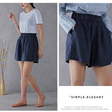 Malia | Women's Shorts with Elastic Waist and Pockets