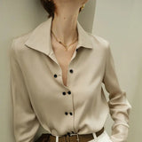 Seraphina | Women Blouse With Minimal Sophisticated Style