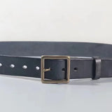 Oliver | Men's Leather Belt with Cowhide Strap and Copper Buckle