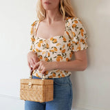 Serena | Women Blouse With Floral Print Design