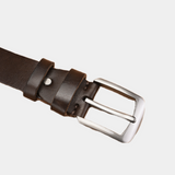 Derek | Men's LeatherBelt with Cowhide and Adjustable Strap
