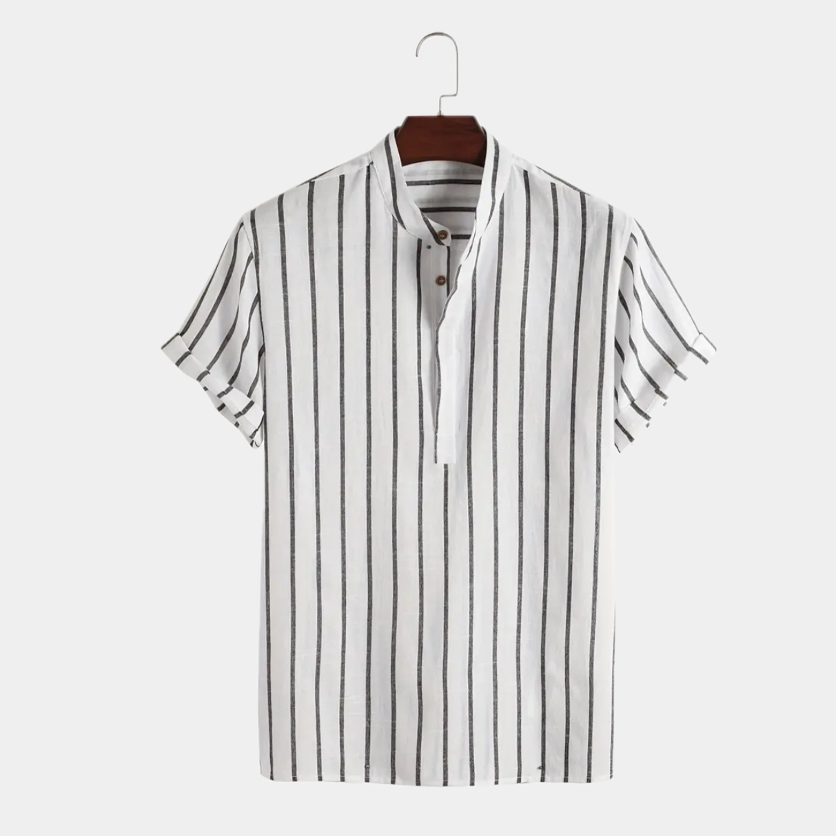 Benedict | Men's Cotton Linen Shirt with Classic Fit