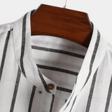 Benedict | Men's Cotton Linen Shirt with Classic Fit