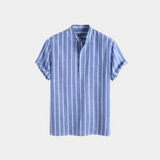 Benedict | Men's Cotton Linen Shirt with Classic Fit