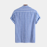 Benedict | Men's Cotton Linen Shirt with Classic Fit