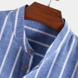Benedict | Men's Cotton Linen Shirt with Classic Fit