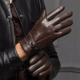 Hudson | Men's Gloves with Leather and Winter Insulated