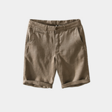 Elliot | Men's Shorts with Linen and Straight-Leg