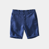 Elliot | Men's Shorts with Linen and Straight-Leg