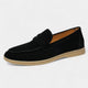 Oliver | Men's Leather Loafer Shoes with Cowhide and Rubber