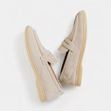 Oliver | Men's Leather Loafer Shoes with Cowhide and Rubber