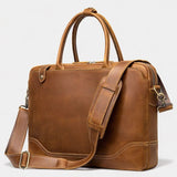 Silas | Men's Shoulder Bag with Vintage Design and Leather