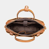 Silas | Men's Shoulder Bag with Vintage Design and Leather