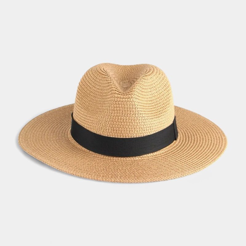 Caleb | Men's Wide-Brim Handwoven Straw Hat
