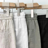 Declan | Men's Pants with Straight Linen Fit