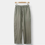 Declan | Men's Pants with Straight Linen Fit