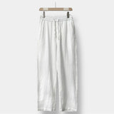 Declan | Men's Pants with Straight Linen Fit