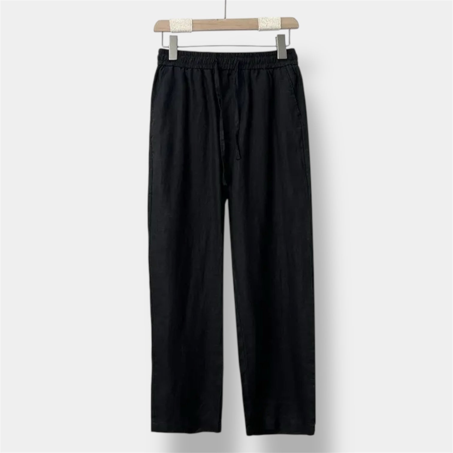 Declan | Men's Pants with Straight Linen Fit