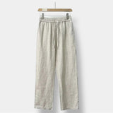 Declan | Men's Pants with Straight Linen Fit