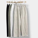 Declan | Men's Pants with Straight Linen Fit