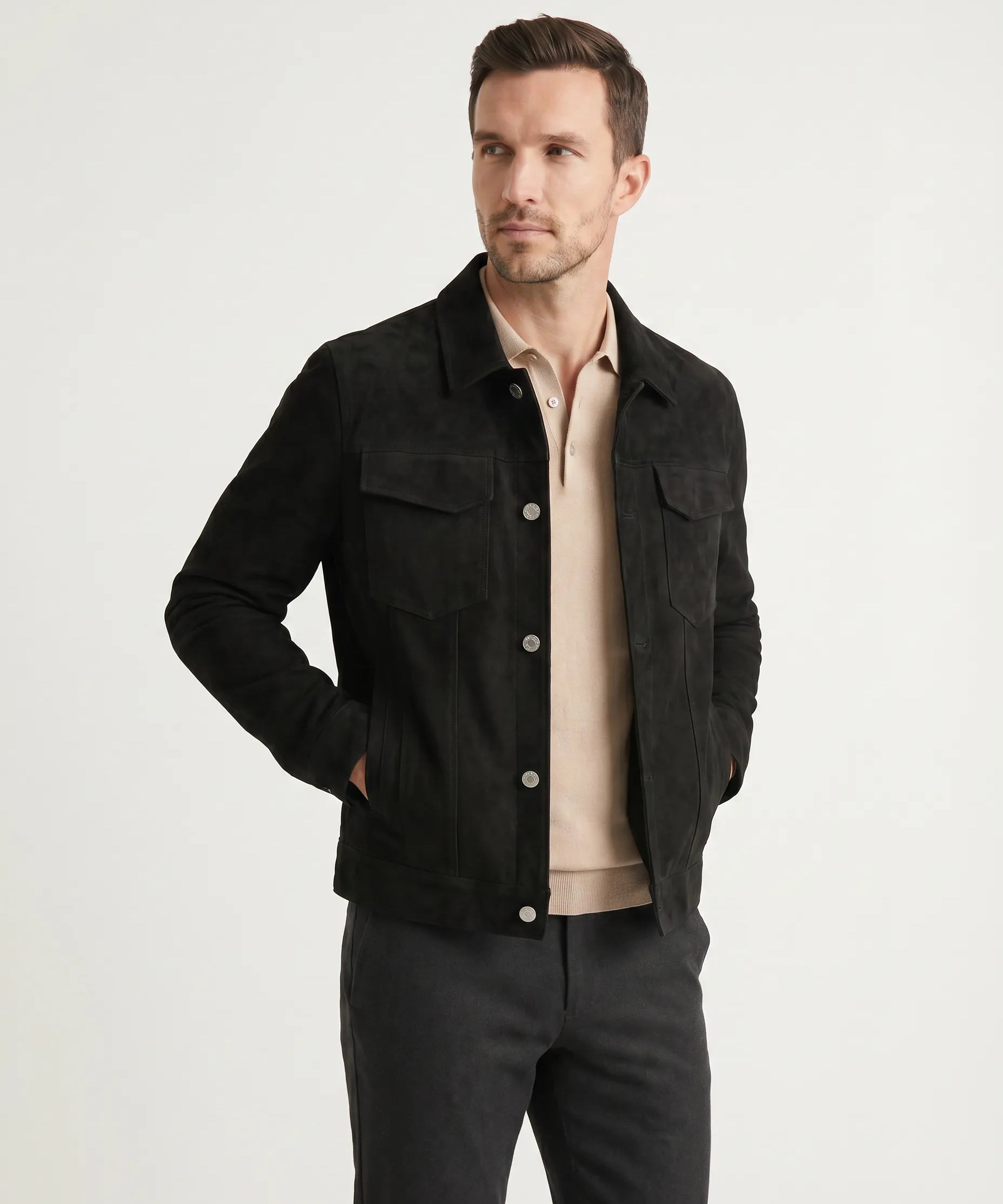 Men’s Refined Suede Outerwear