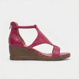 Amara | Women's Sandals with Wedge Heel and Cushioned Footbed