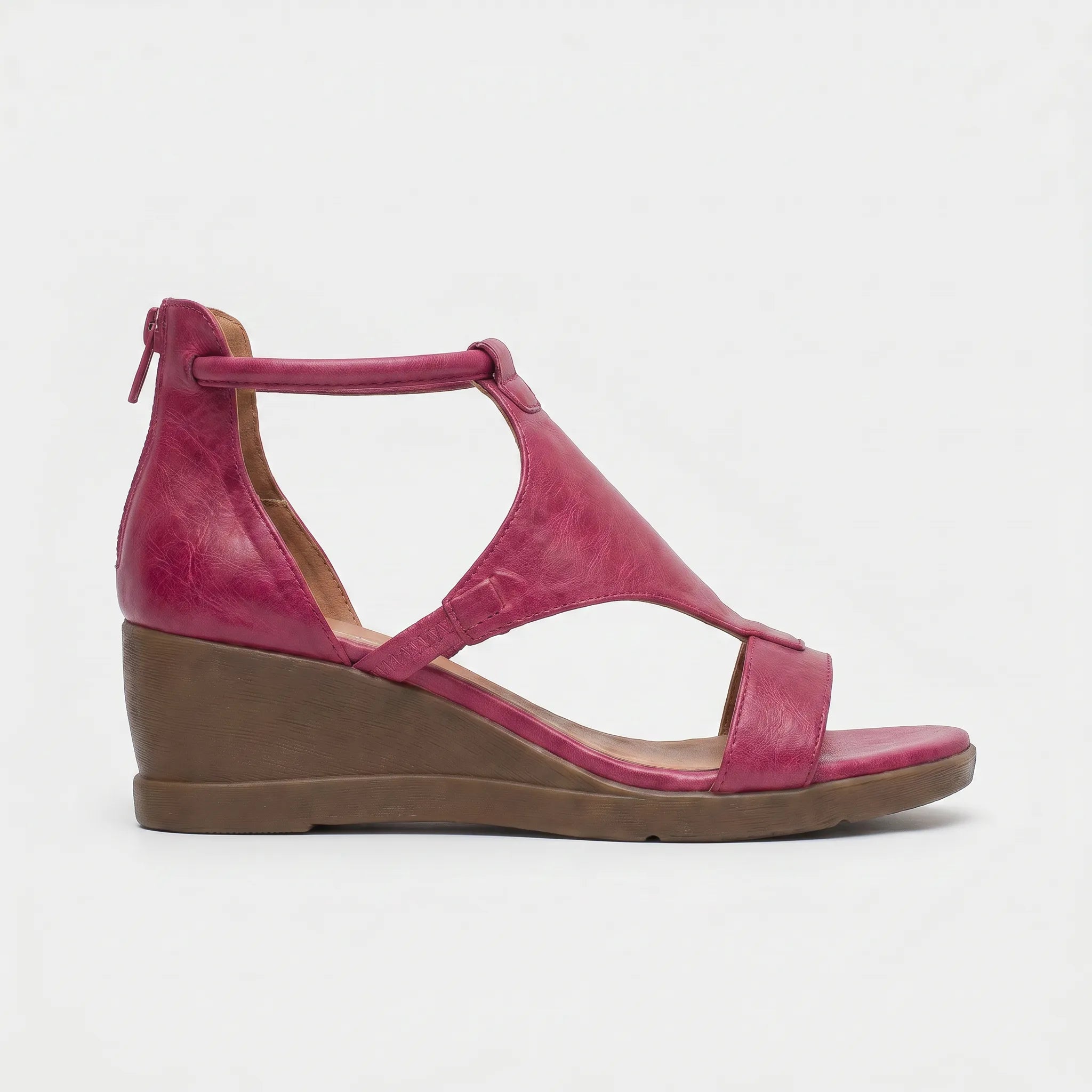 Amara | Women's Sandals with Wedge Heel and Cushioned Footbed