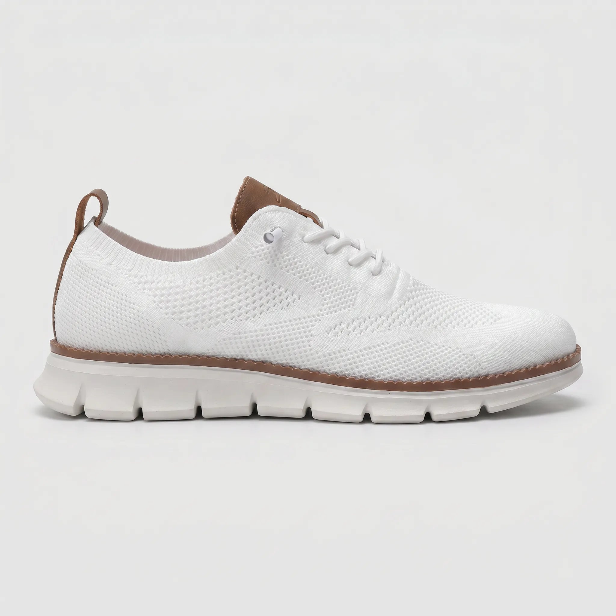 Evan | Men's Sneakers with Lace-up Knit Upper