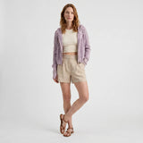 Freya | Women's Hoodie with Waffle Knit and Relaxed Fit