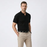 James | Men's Polo Shirt with Tailored Fit and Short Sleeves