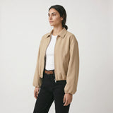 Valentina | Women's Jacket with Quilted Puffer and Zip Closure