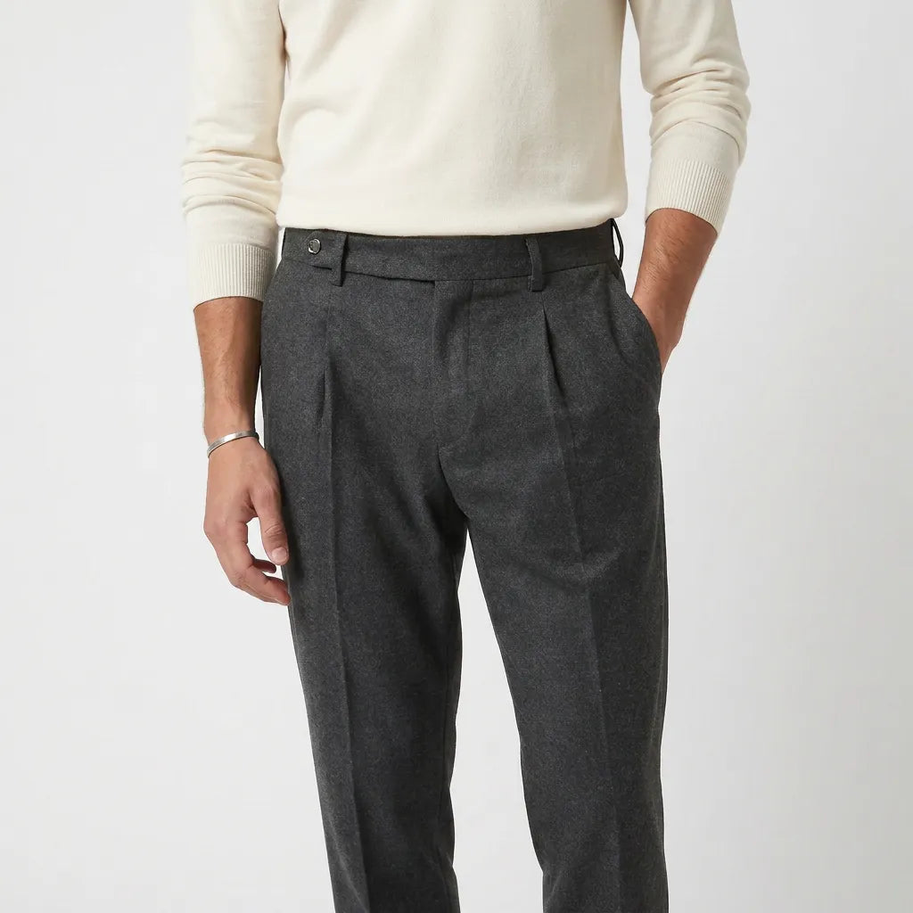 Dylan | Men's Trousers with Tailored Silhouette and Comfort Fit