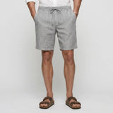 Caleb | Men's Shorts with Linen Fabric and Relaxed Fit