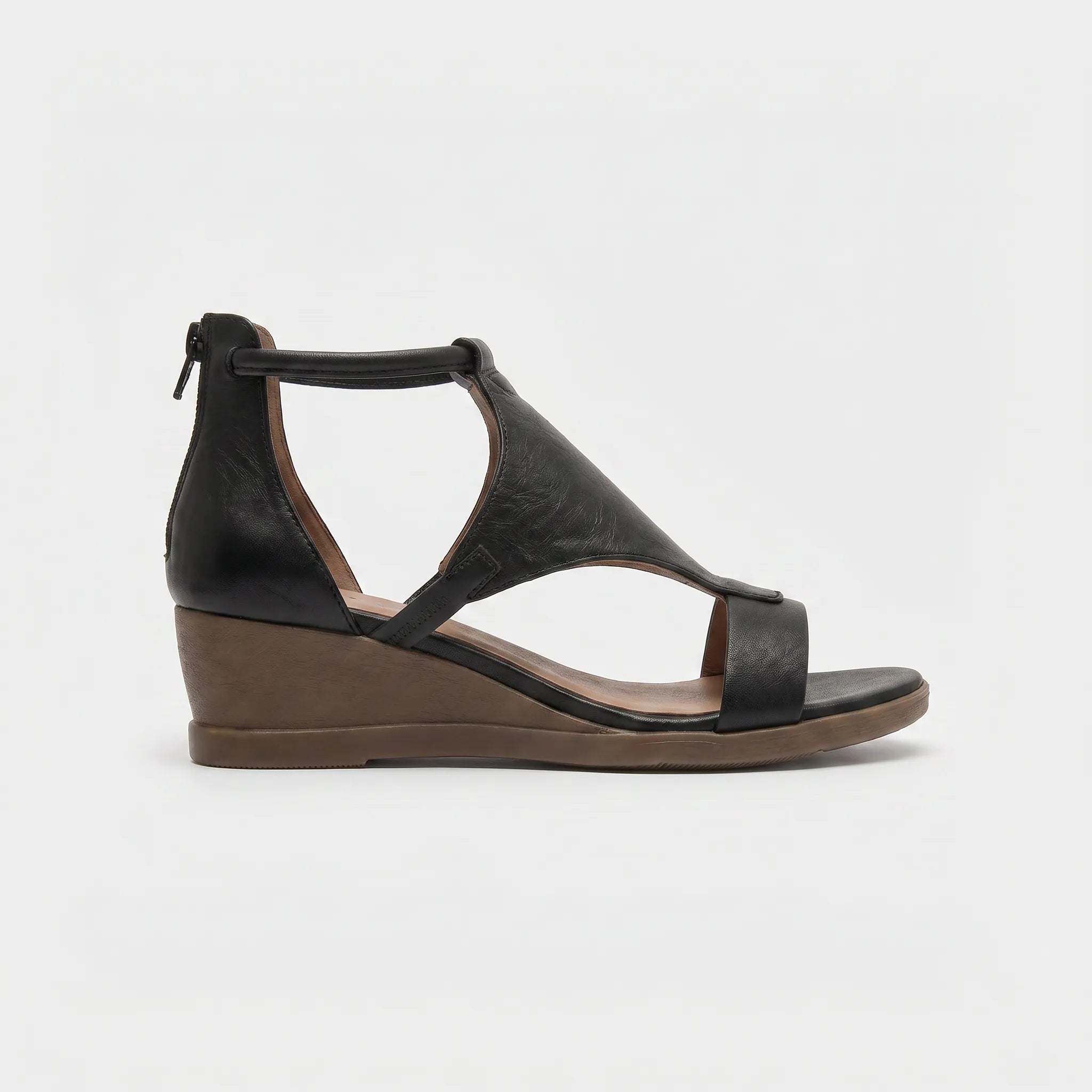 Amara | Women's Sandals with Wedge Heel and Cushioned Footbed