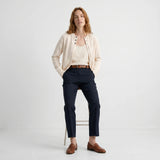 Freya | Women's Hoodie with Waffle Knit and Relaxed Fit