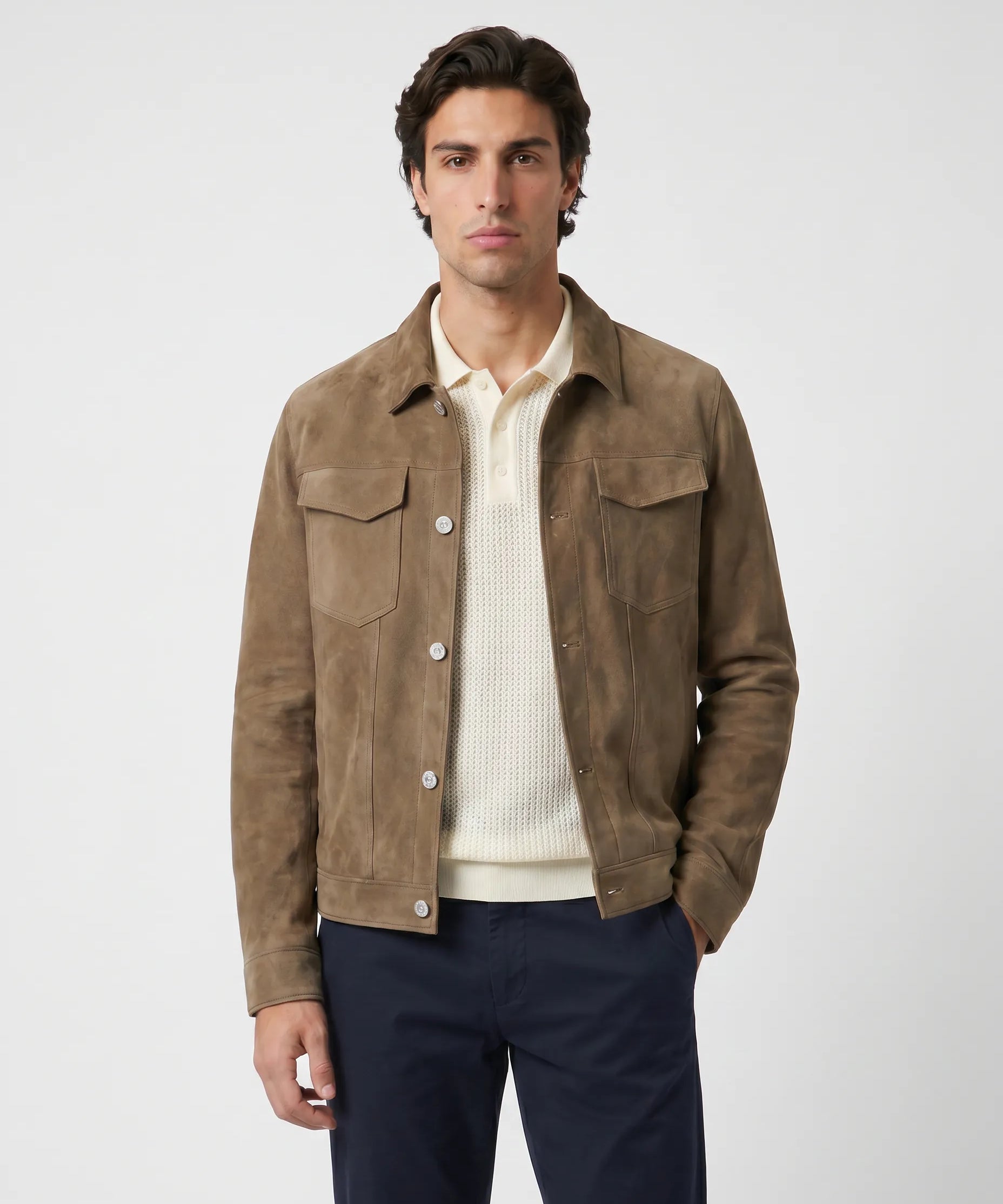 Men’s Refined Suede Outerwear